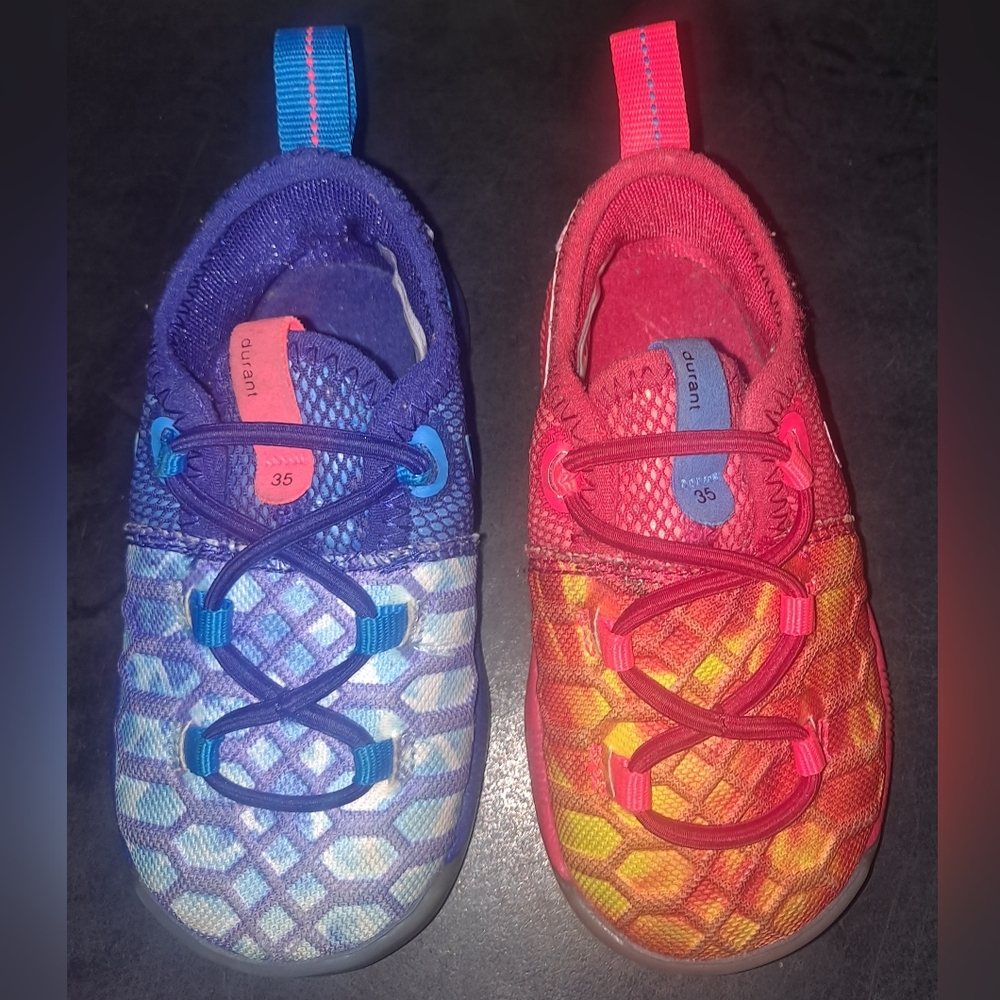 Size 5c toddler Kevin Durant shoes